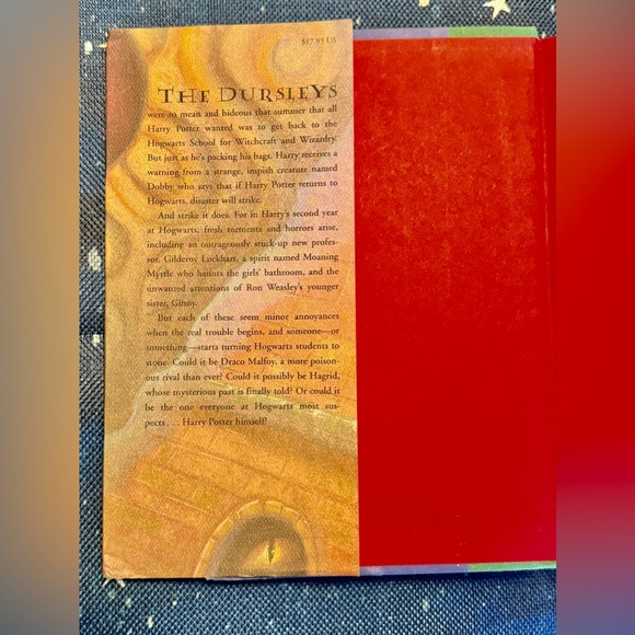 Rare 1998 Harry Potter and The Chamber of Secrets First Edition Hardback - Picture 4 of 14